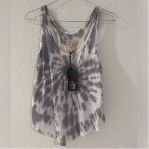 Chaser Vintage Jersey Cropped Racerback Tank Top - NWT